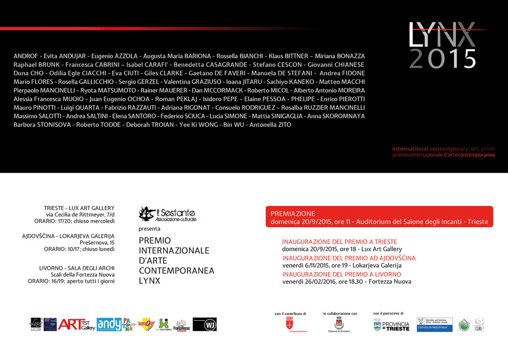 INVITO Premio Lynx 2015