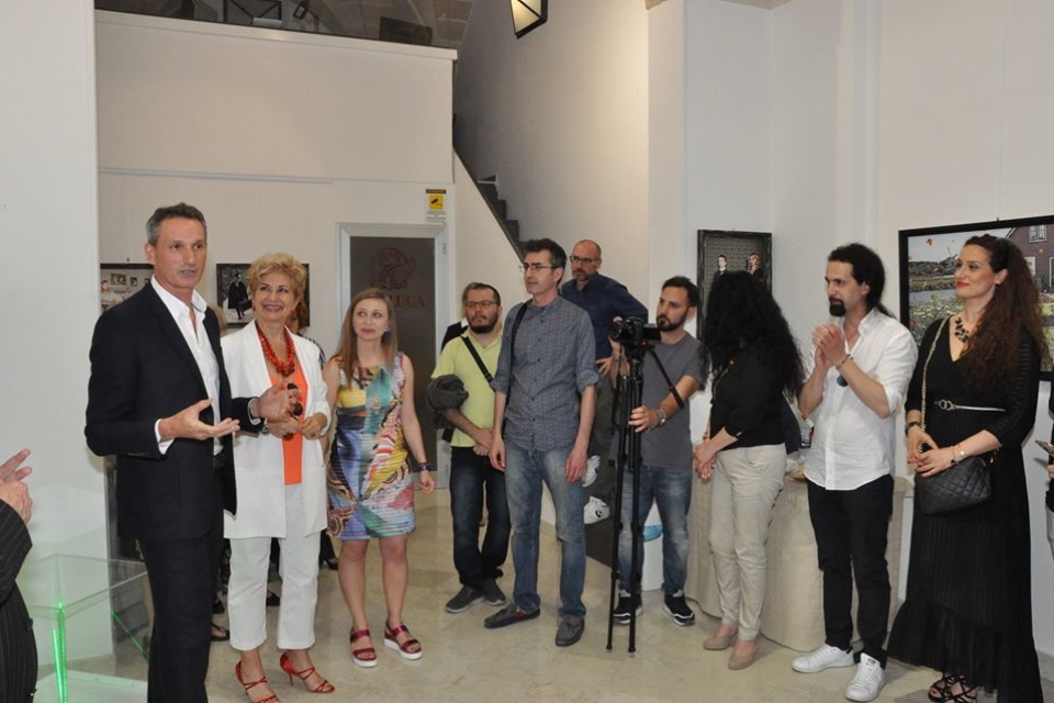 FOTO 1 – VERNISSAGE GALLERIA S. LUCA – BRINDISI